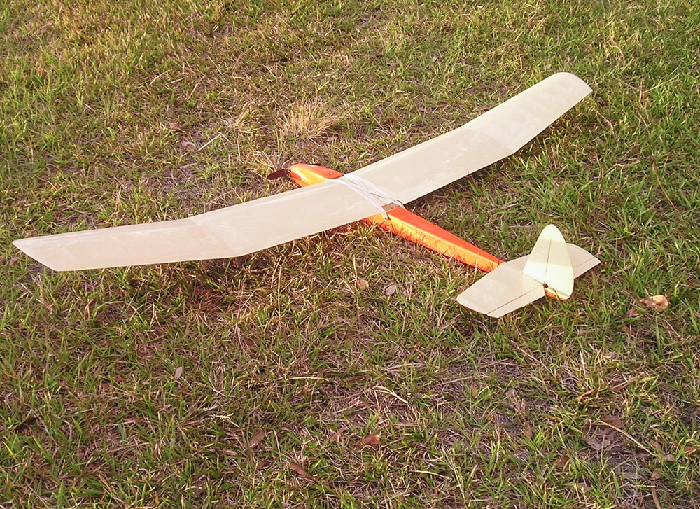 WANDERER PLAN + CONSTRUCTION & POWER POD ARTICLES for 72" RC Model Sailplane