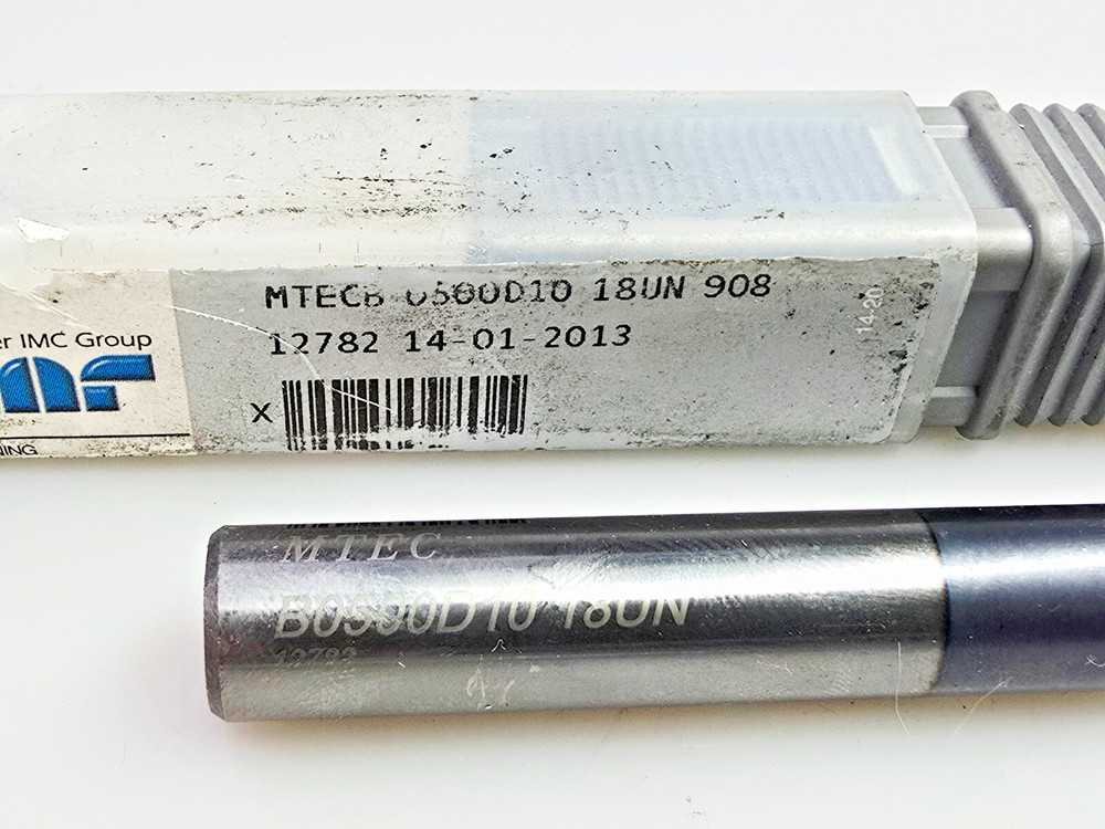 Iscar MTECB 0500D10 18UN IC908 Solid Carbide Thread Mill Internal Threading