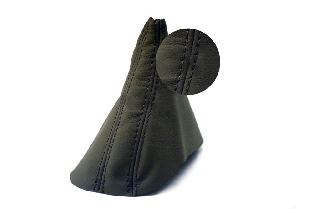 Automatic Shift Boot Replacement Cover PVC Leather for Audi A6 05-11 Dark Beige