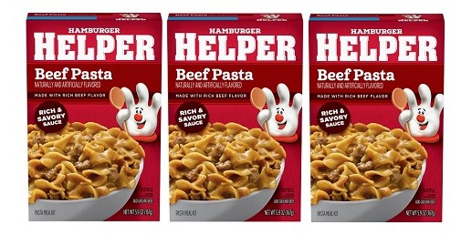 Hamburger Helper Beef Pasta Rich & Savory Sauce 3 Pack