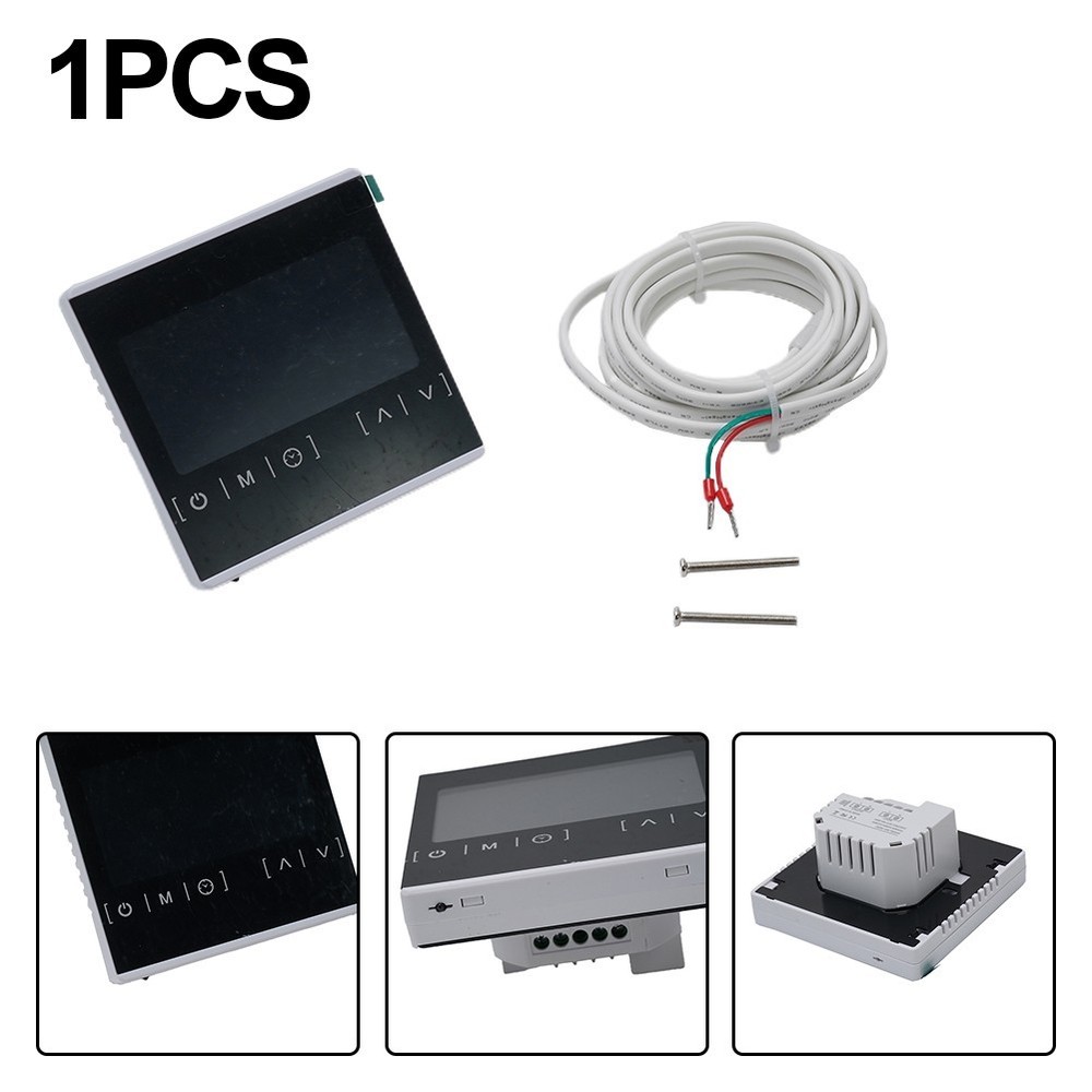 Thermostat Smart Keyboard Lock Function Touchscreen 71*40mm LCD Display