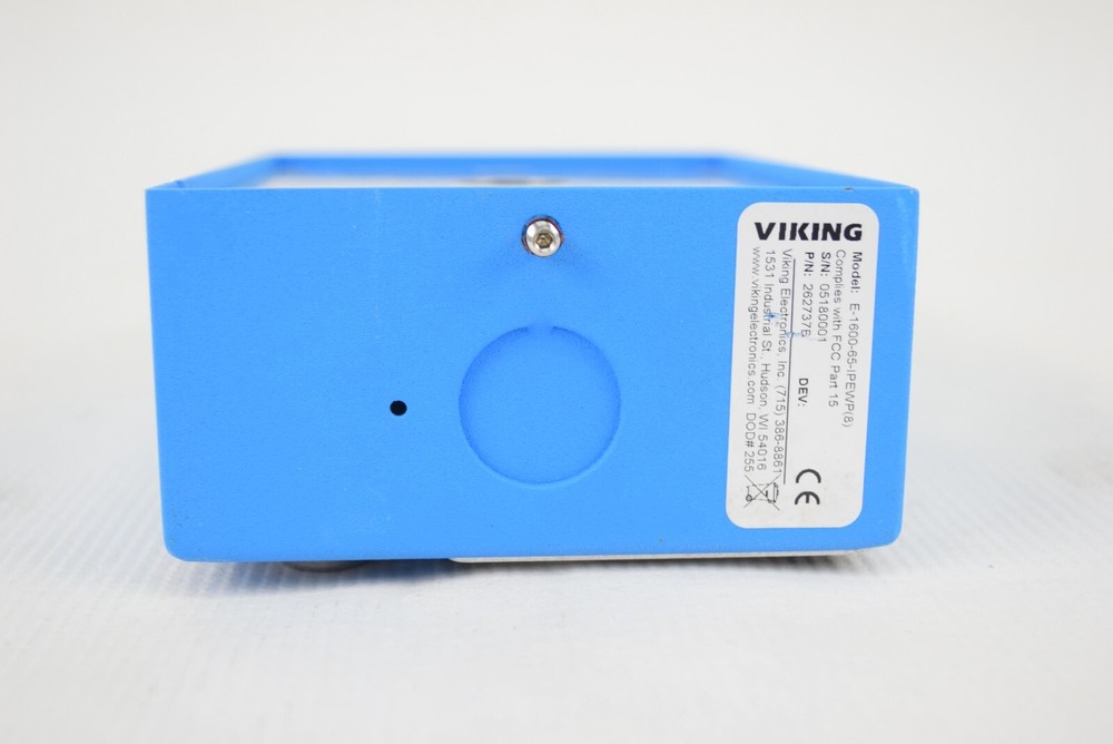 Viking E-1600-65 262737B Emergency Phone Blue Push For Help Button