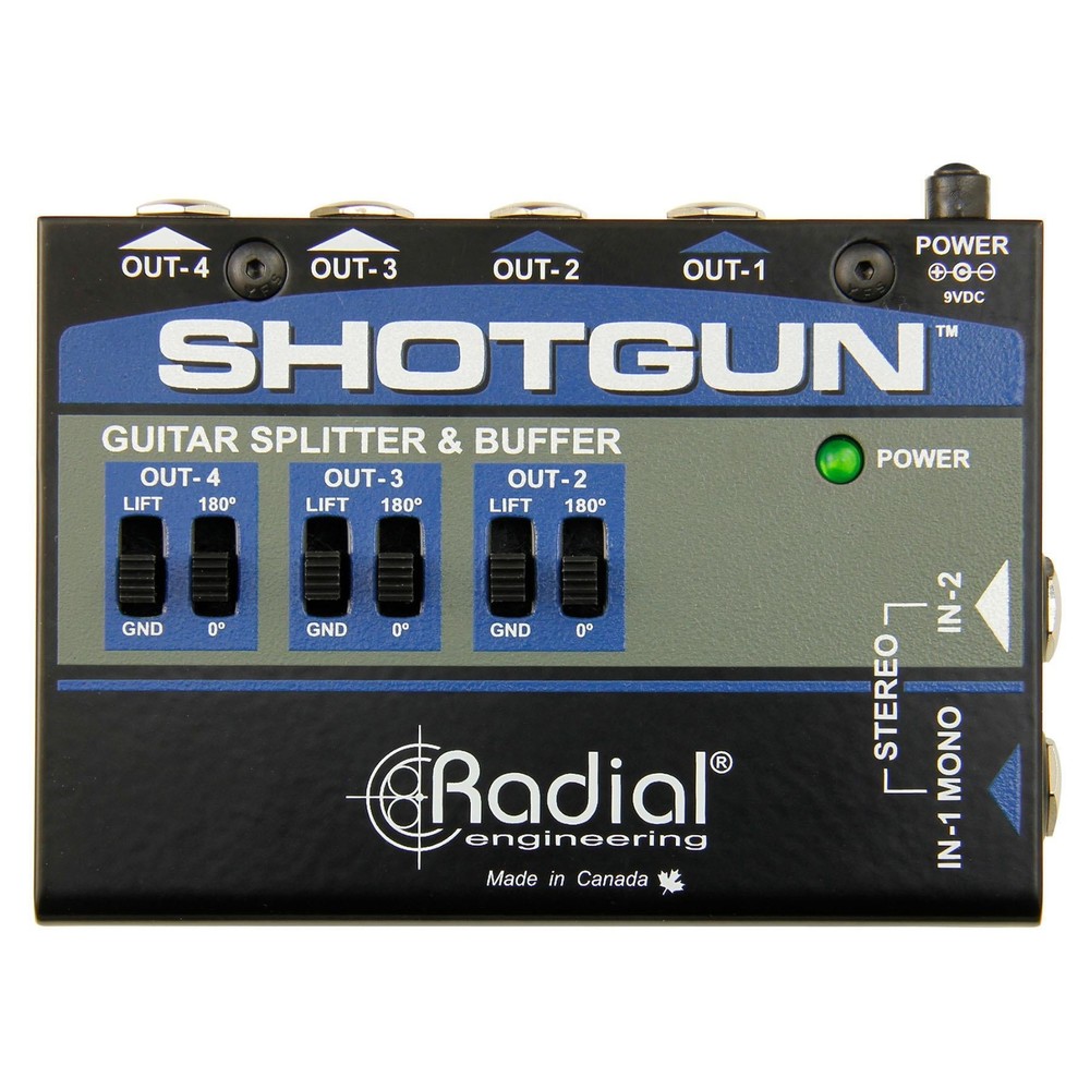 Radial Engineering Shotgun Bundle with Snark X Tuner