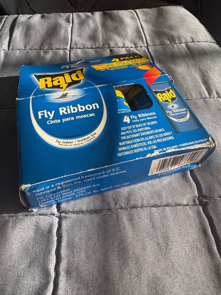 RAID FLY RIBBON 4 PACK - NEW