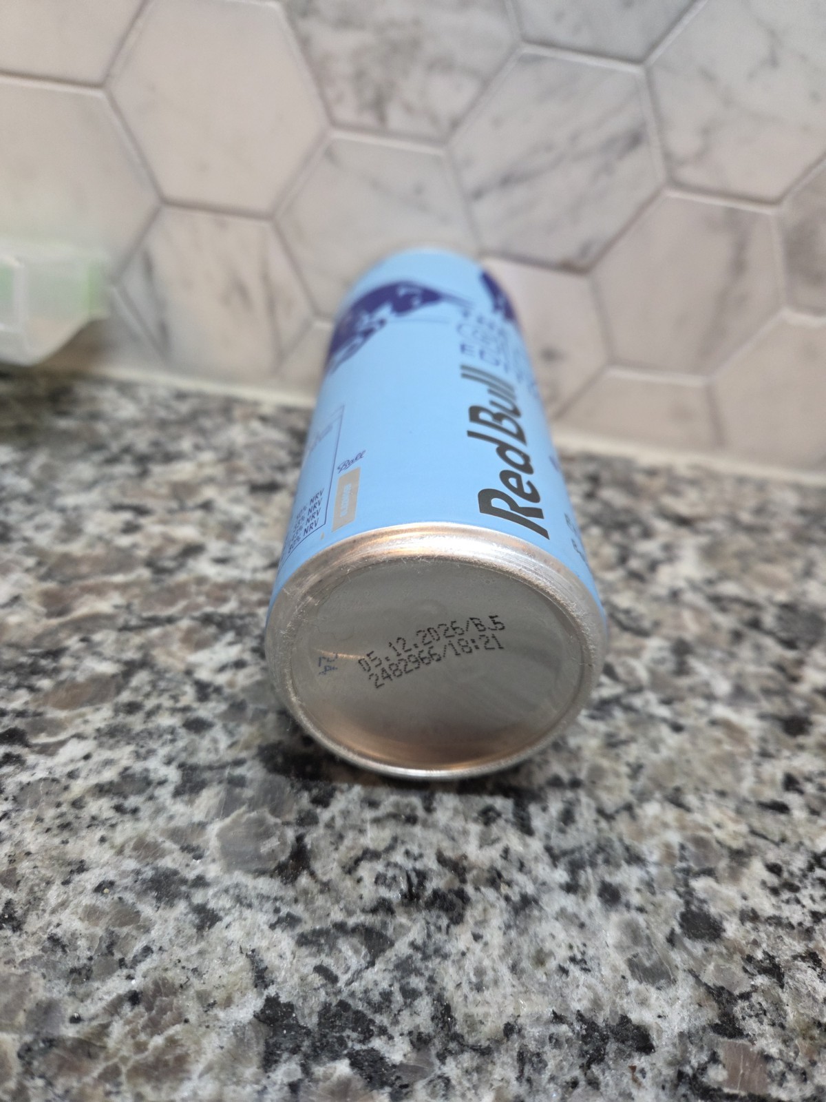 Unopened Full Glacier Edition Red Bull - From Germany. 8.4oz 250ml Size