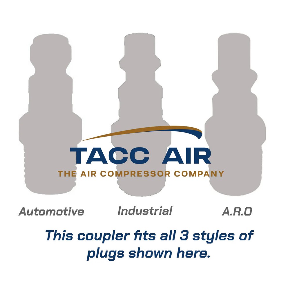 Universal 1/4" Male NPT Air Compressor Hose Quick Connect Coupler Socket