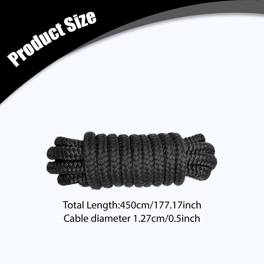 Boat Dock Line Double Braided Mooring Rope