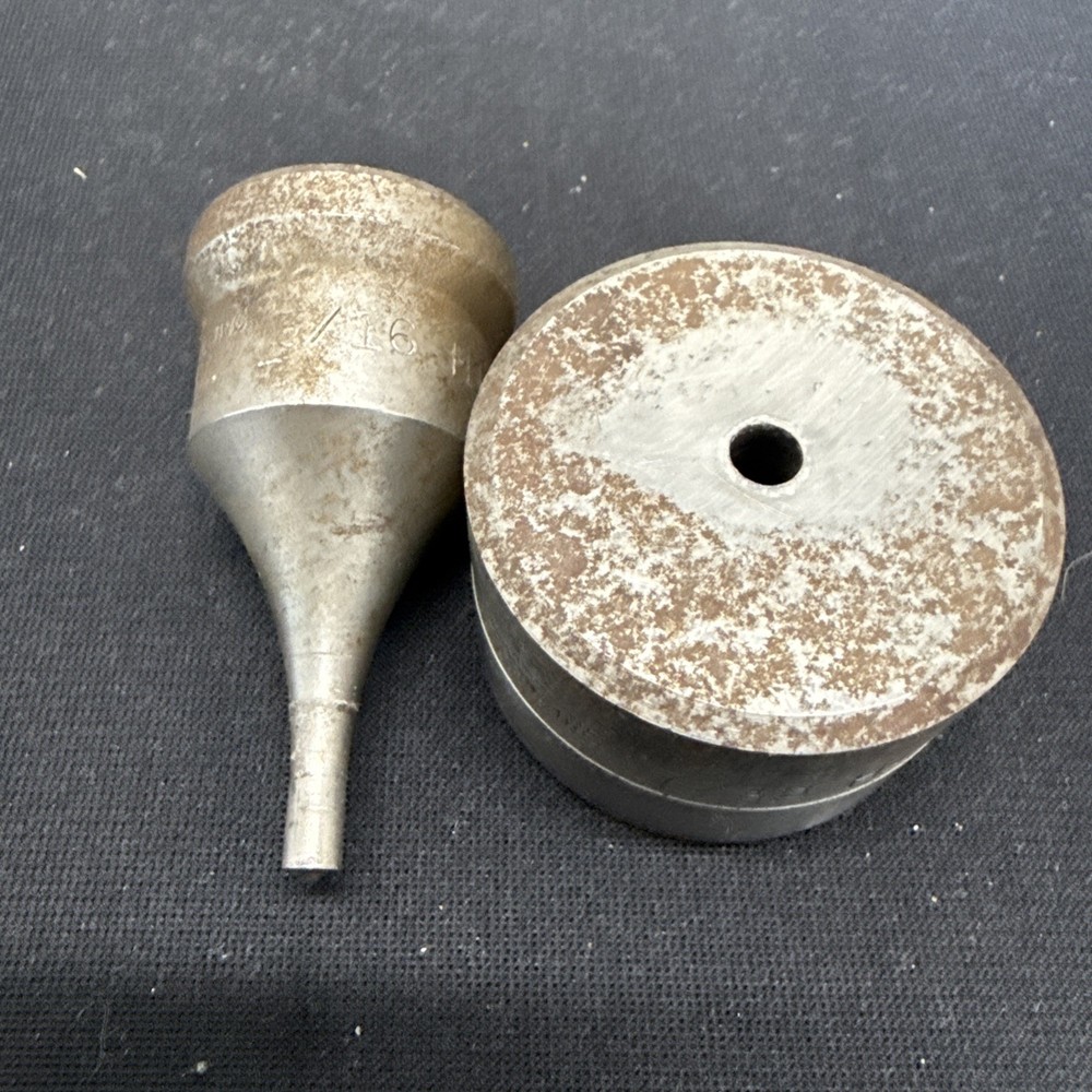 Heller H1 5/16 Round Punch & Die Set
