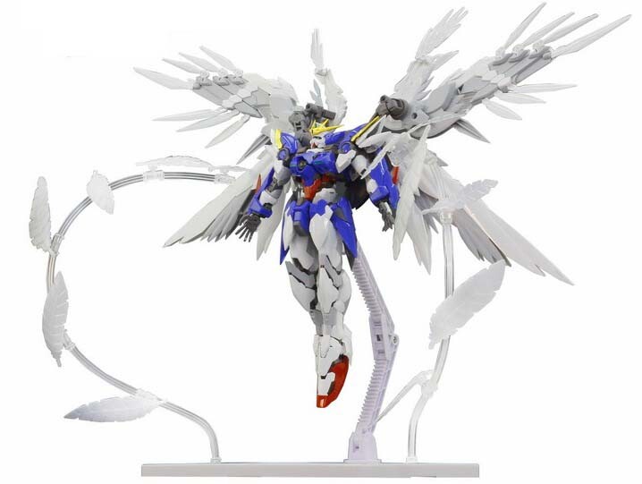 Falling Feather kit + Stand for MG 1/100 Wing Zero Custom gundam model white