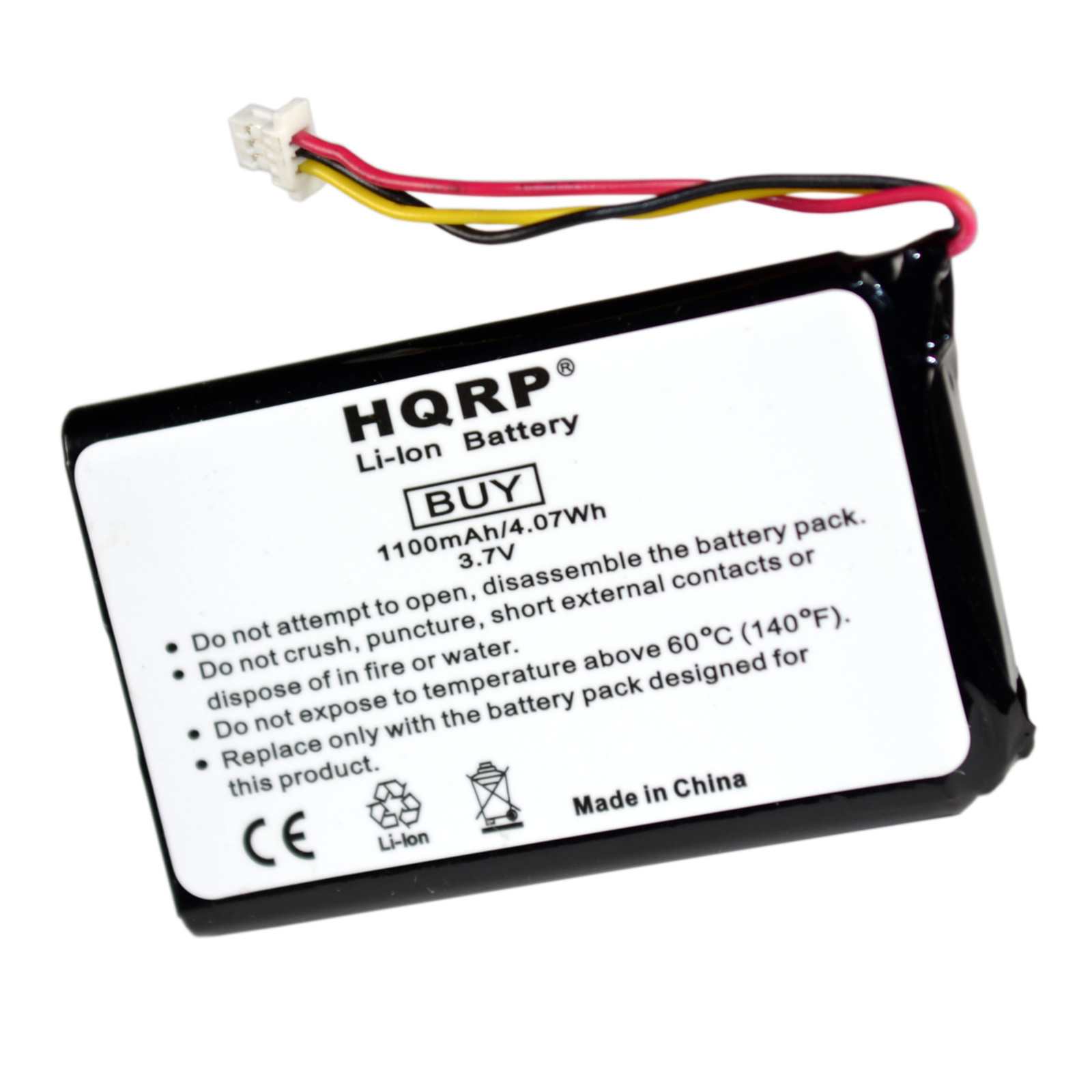 HQRP 1100mAh Battery for Garmin Nuvi 30 40 40LM 50 50LM 361-00056-00 3610005600
