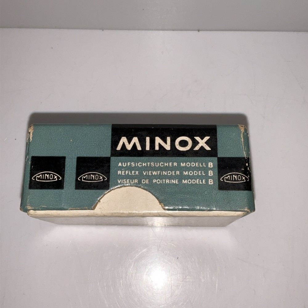 Vintage Minox Reflex Viewfinder Model B Box ONLY!