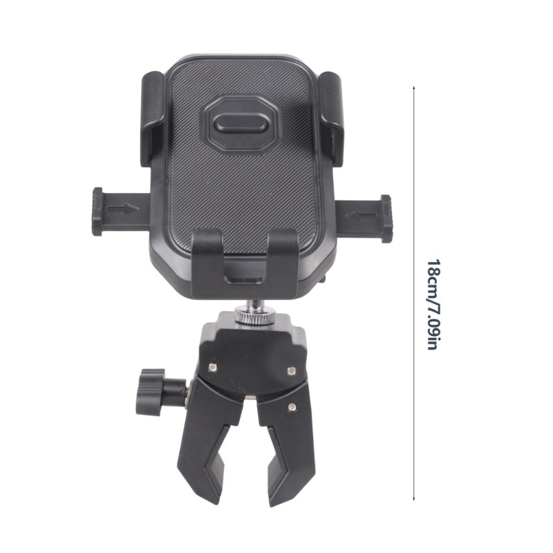 Ergonomic Phone Support with 360 Rotate & Fast Release for Studio Recording