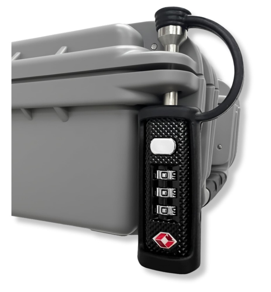 Cedar Mill TSA Approved Handgun Case Lock – Durable, Cut-Resistant Security TSA