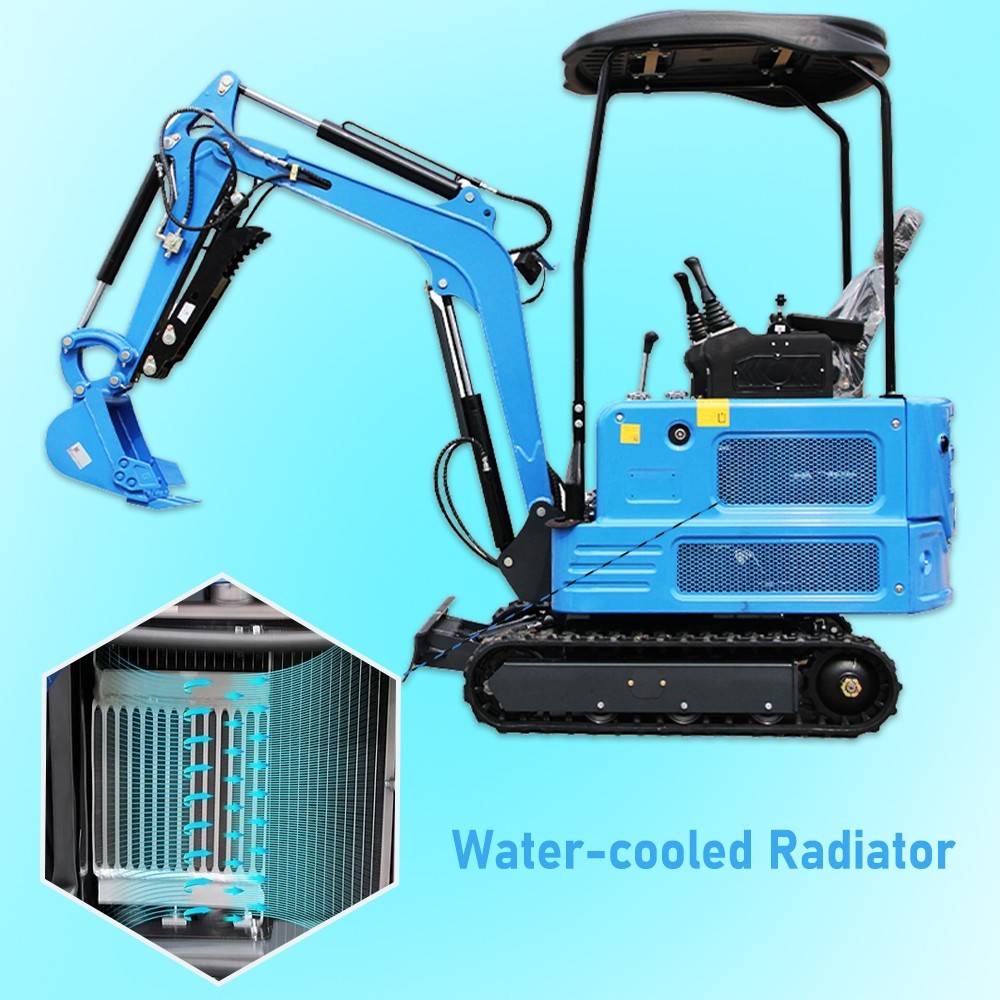 1.8 Ton Mini Excavator Hydraulic Diggers with KUBOTA Diesel Engine EPA PICK UP