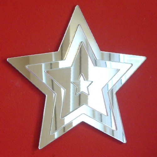 Star Infinity Acrylic Mirror (Several Sizes Available)