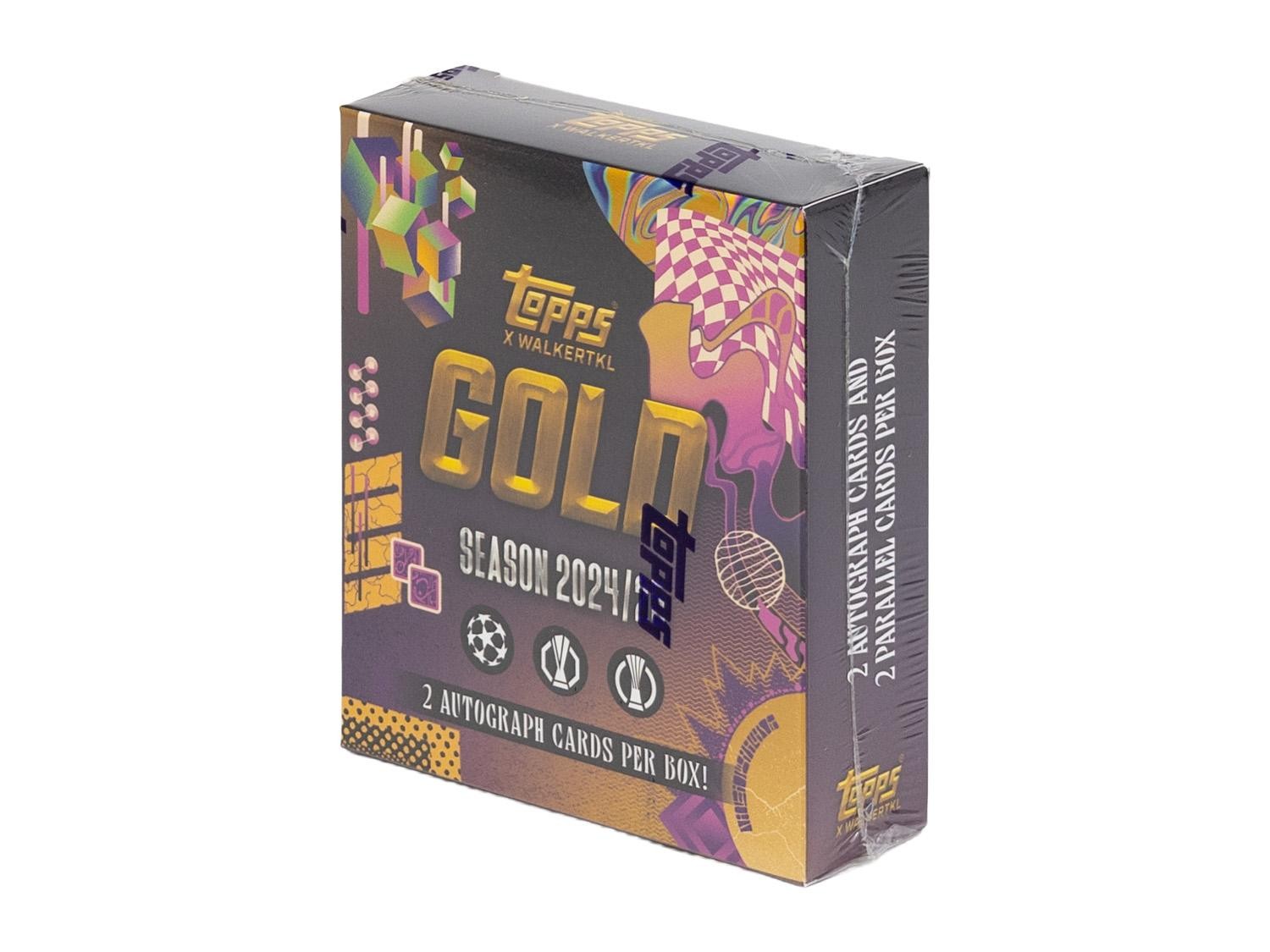 2024/25 Topps Gold UEFA Club Competitions Soccer Hobby Box