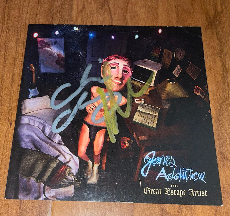 Dave Navarro, Chris Chaney Signed Janes Addiction Cd