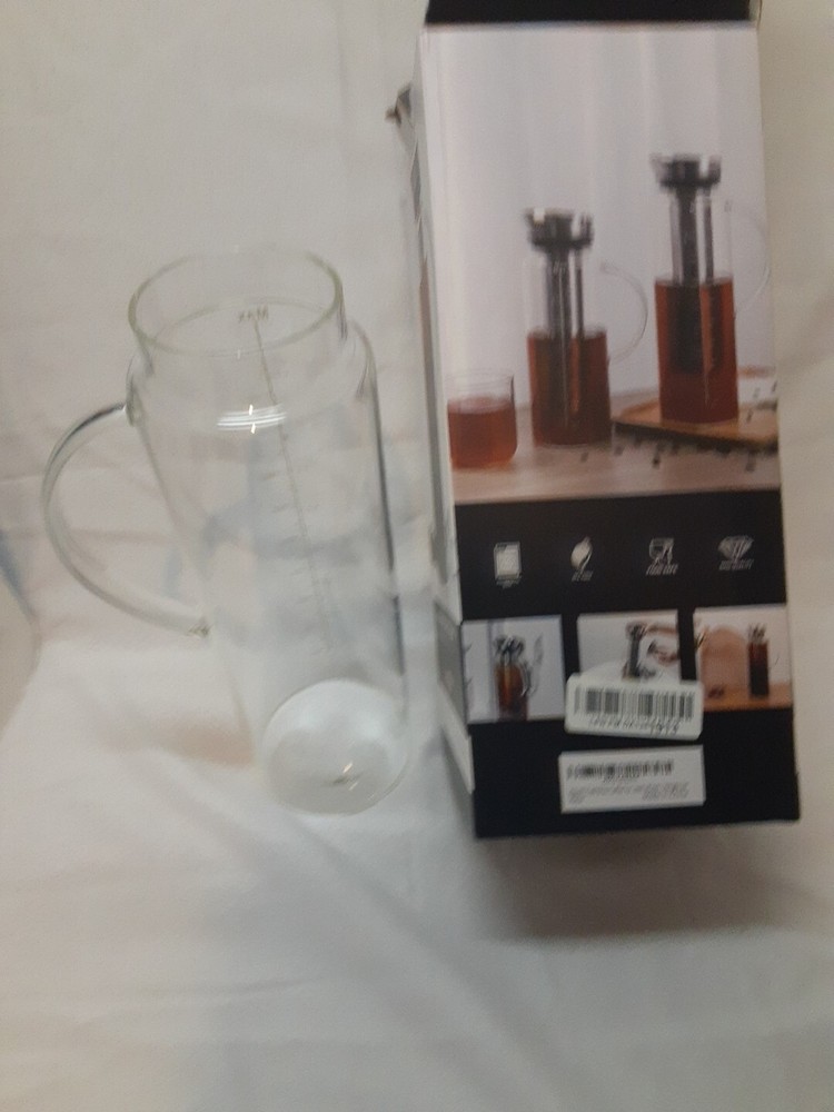 Aquach Cold Brew Coffee Iced Tea Maker & Fruit Pitcher - Large Capacity 51 Ounce