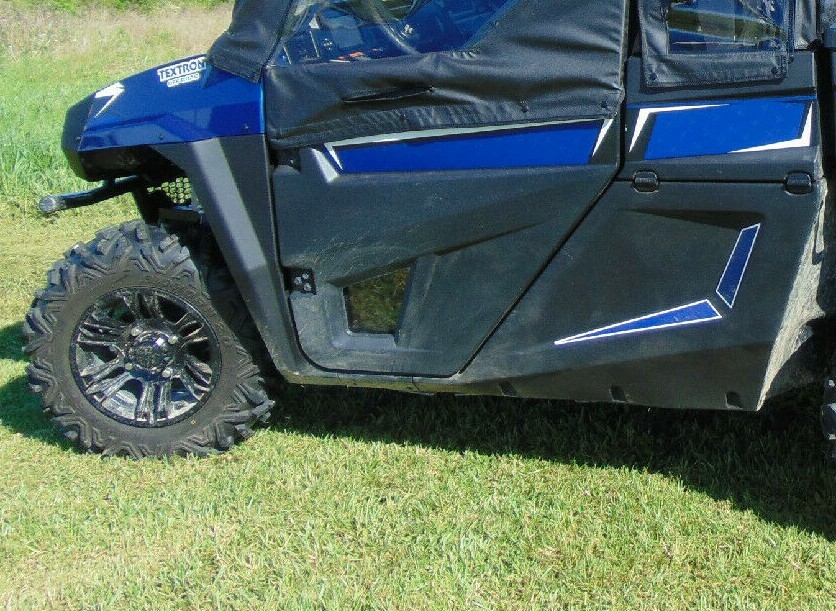Textron Stampede Lexan Lower Door Inserts