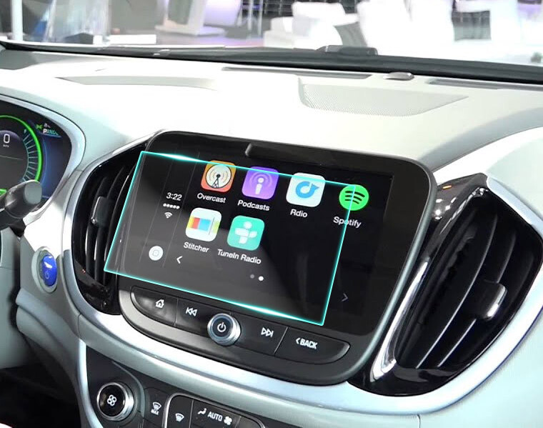 Crystal Clear Screen Protector for 2016 Chevrolet Volt Vehicle Navigation