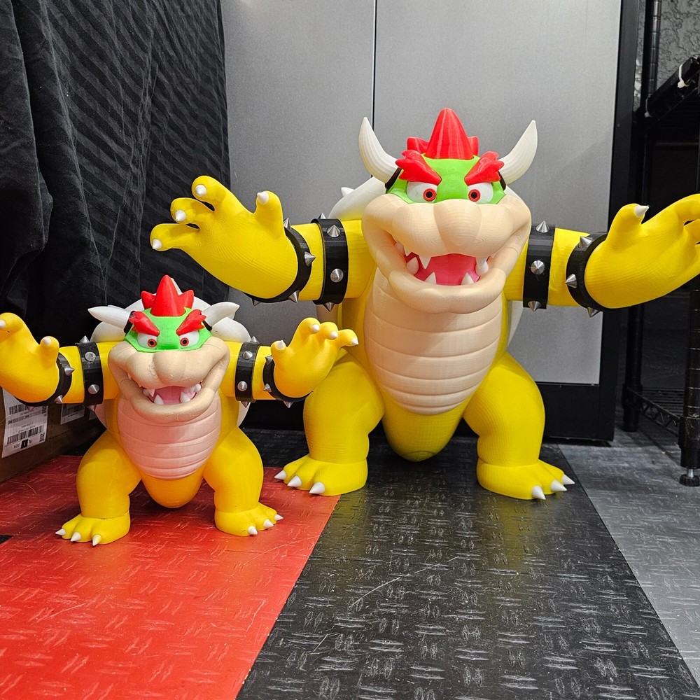 Bowser From Mario! - 3D Printed! - Small – A Colossal Marvel!