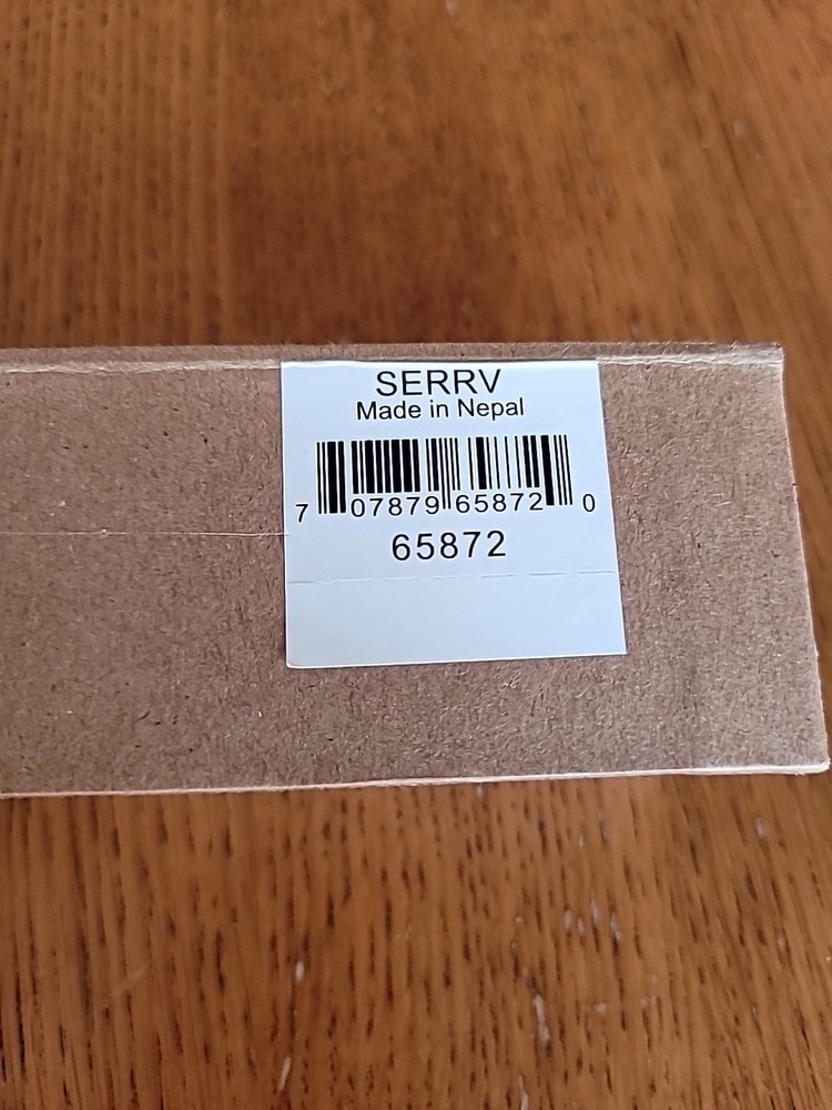 Serrv Ceramic Insence Stick Holder Incense