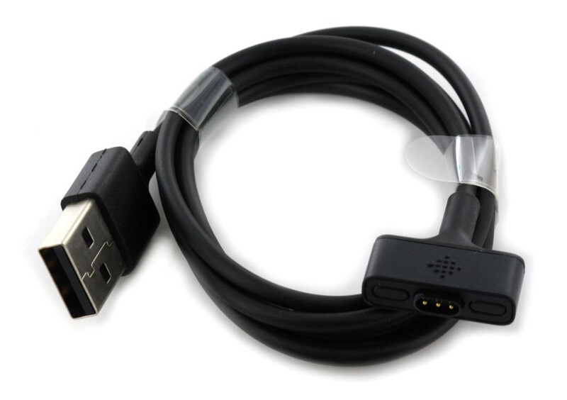 FB503-USBCABLE - Lonic 3.1' USB Cable - Black For Fitbit Ionic Smartwatch