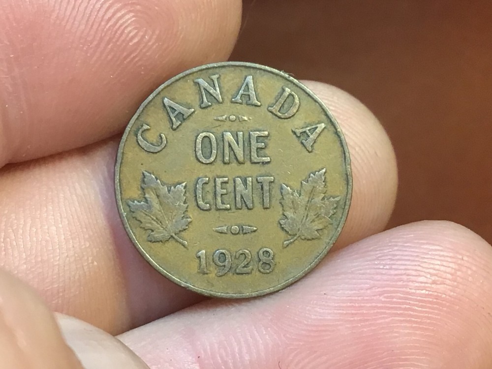 1928 Canada Small Cent