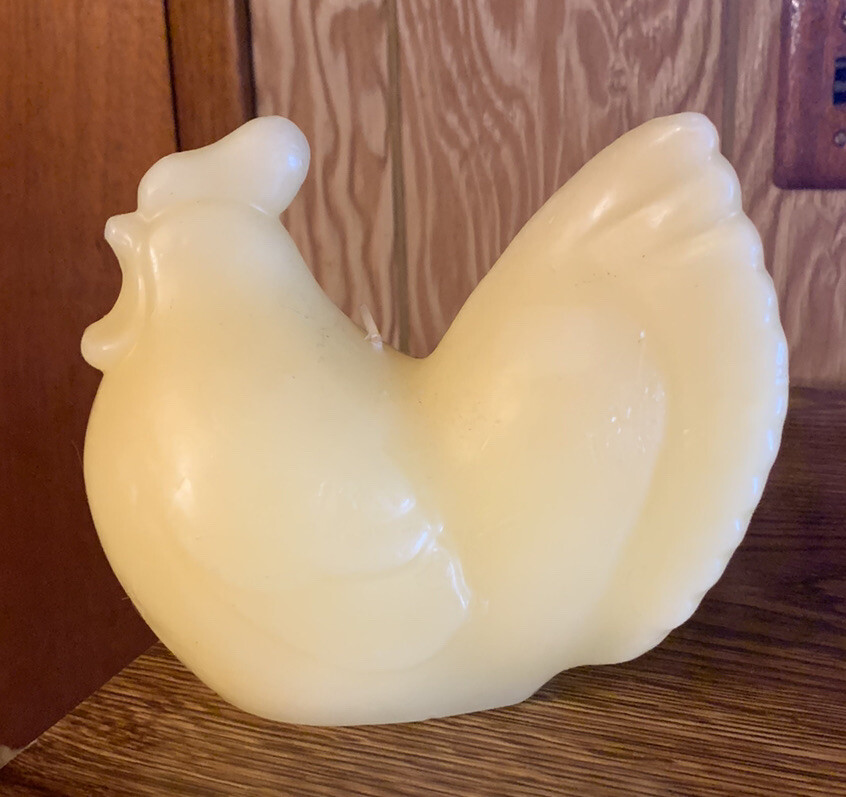 Rooster Shaped 5.5” Candle Never Used Target 2005