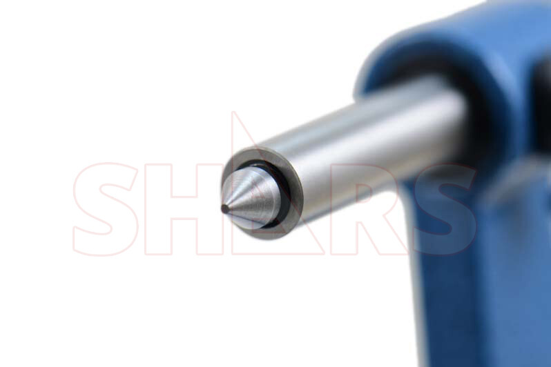 SHARS 4-5" SCREW THREAD CARBIDE MICROMETER MULTI ANVILS .0002 NEW P}