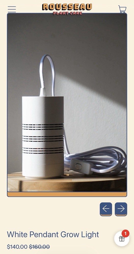 Rousseau Plant Light