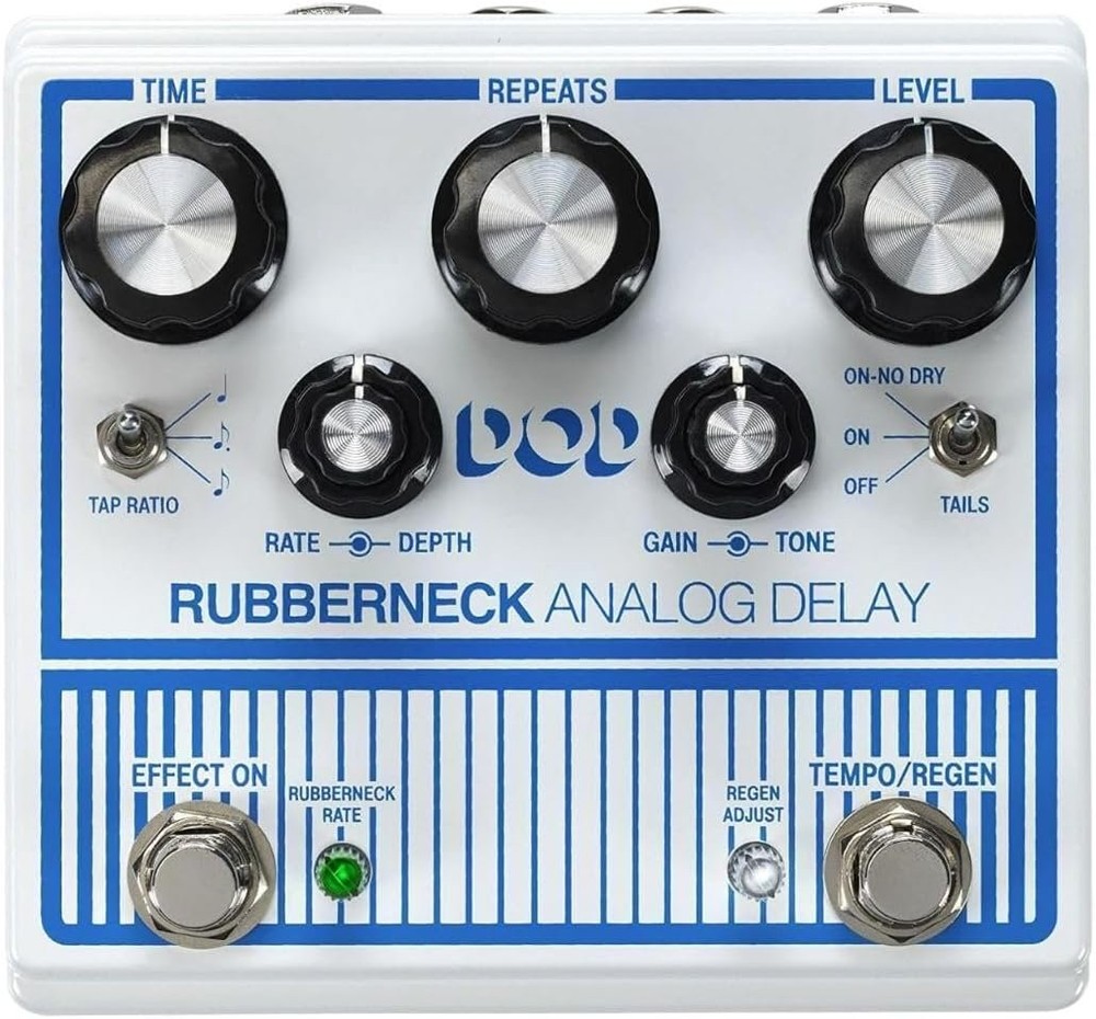 Digitech DOD-RUBBERNECK Rubberneck Analog Delay Pedal