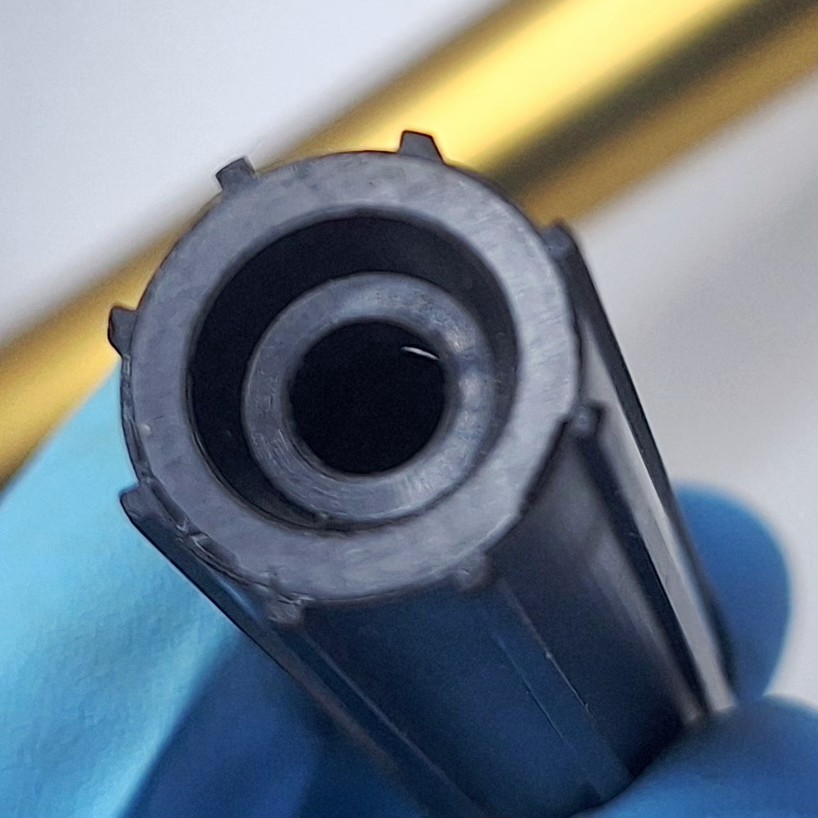 LOUIS VUITTON 2013 Store Window Display Rivet Stud LV Brushed Gold Plastic RARE