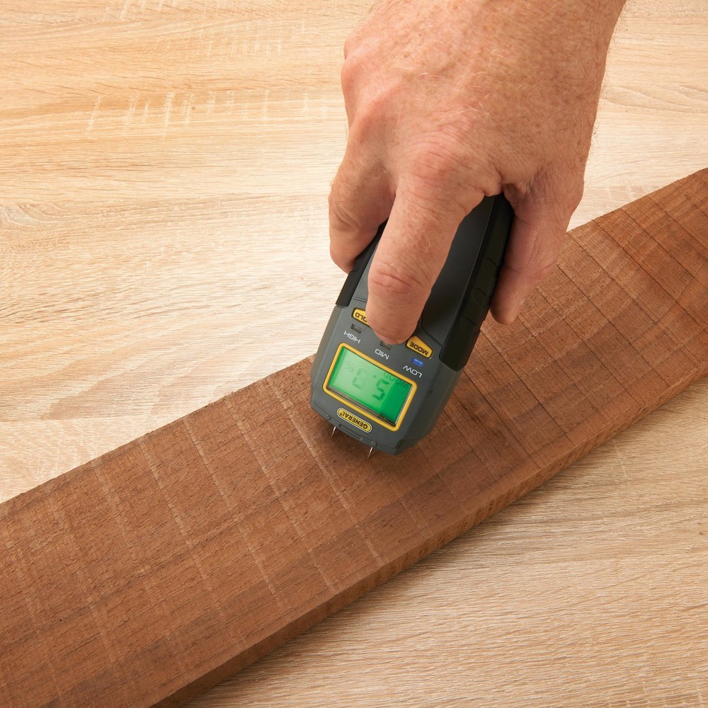 General Tools Digital Moisture Meter Model MMD4E