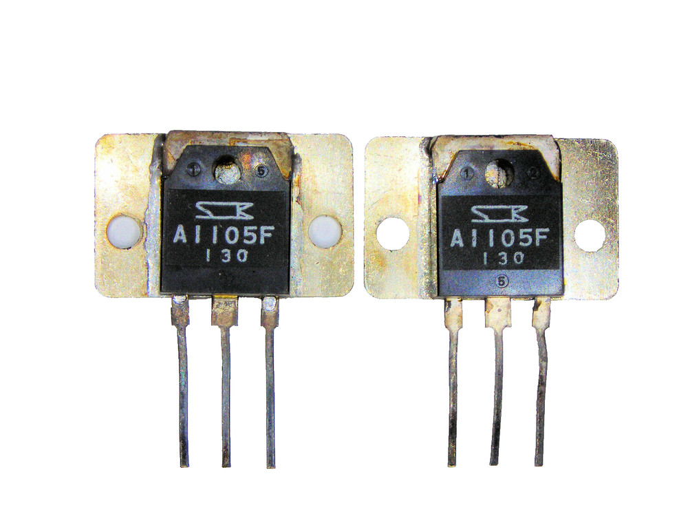 2SA1105F "Original" SANKEN Transistor with Heat Sink 1 pc