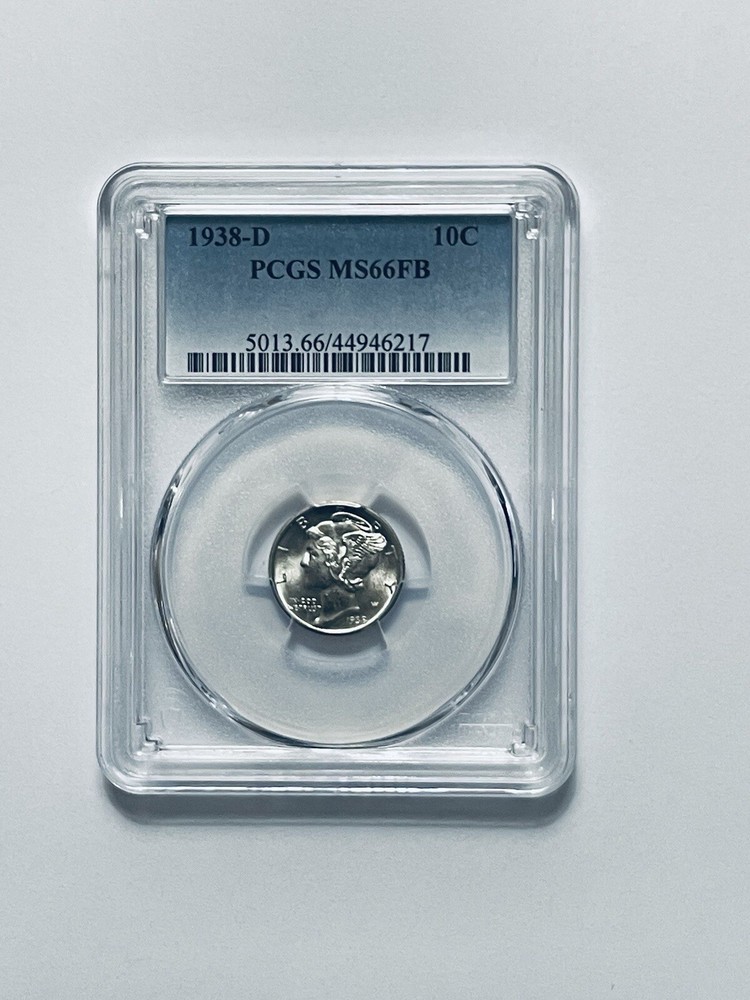 1938-D Mercury Dime PCGS MS66FB
