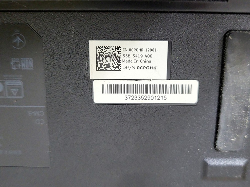 DELL PRO3X 0CPGHK Docking station SEE NOTES