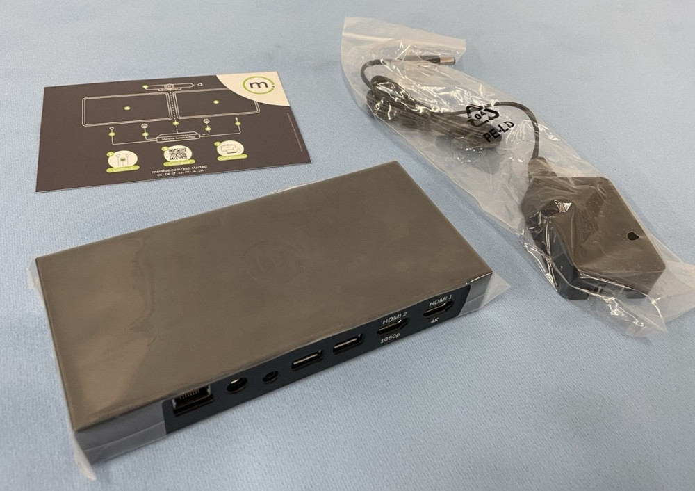 Mersive Solstice Pod Gen3 Wireless Collaboration System & Power Supply
