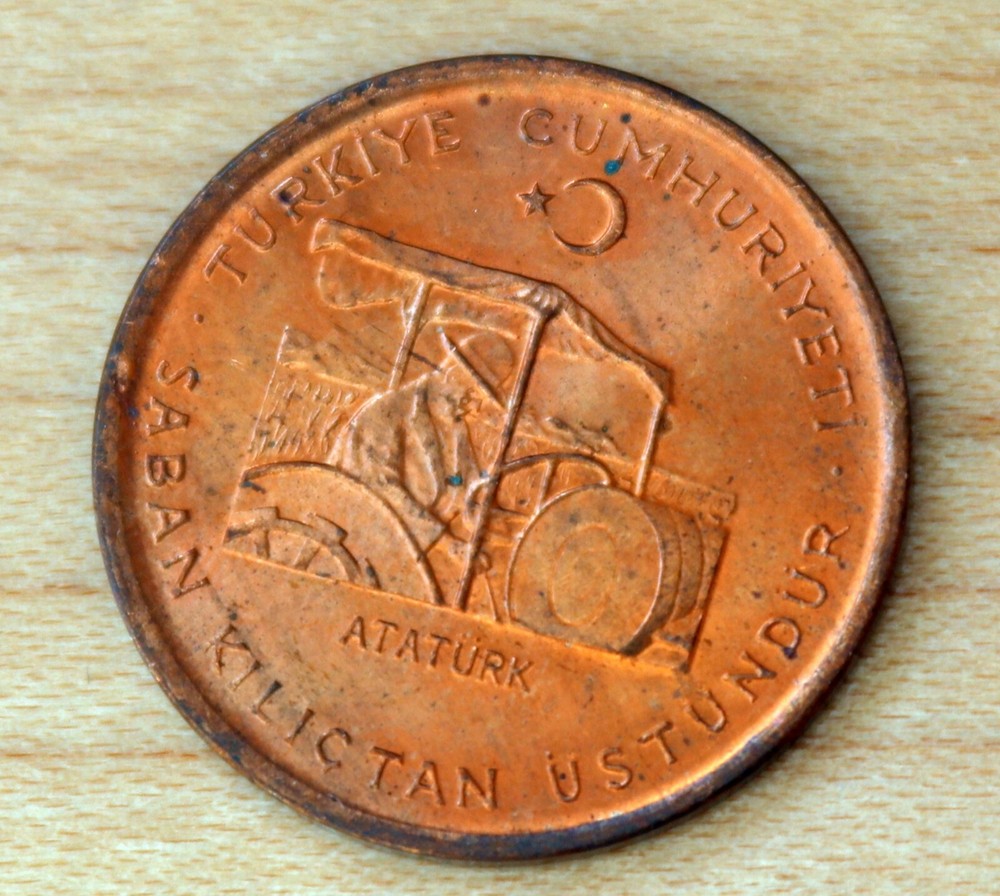 1972 Turkey 10 Kurus