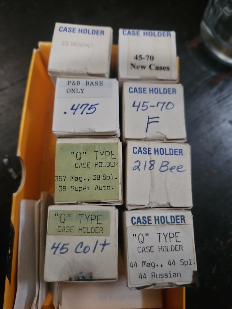 L. E. Wilson Trimmer Case Holder - Many Sizes Available.