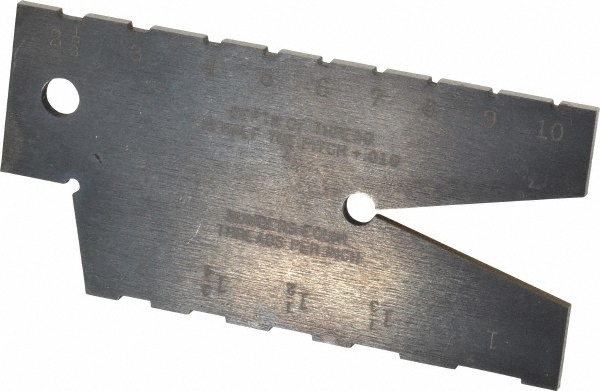 Starrett Steel Acme Thread Screw Checker 1 Leaf, 29� (Included Angle) Thread ...