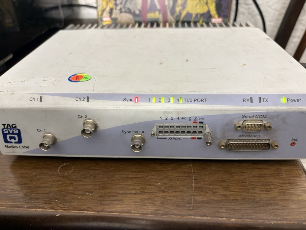 TAGSYS Medio L100 RFID Library Reader SE10120C0 Power On Tested