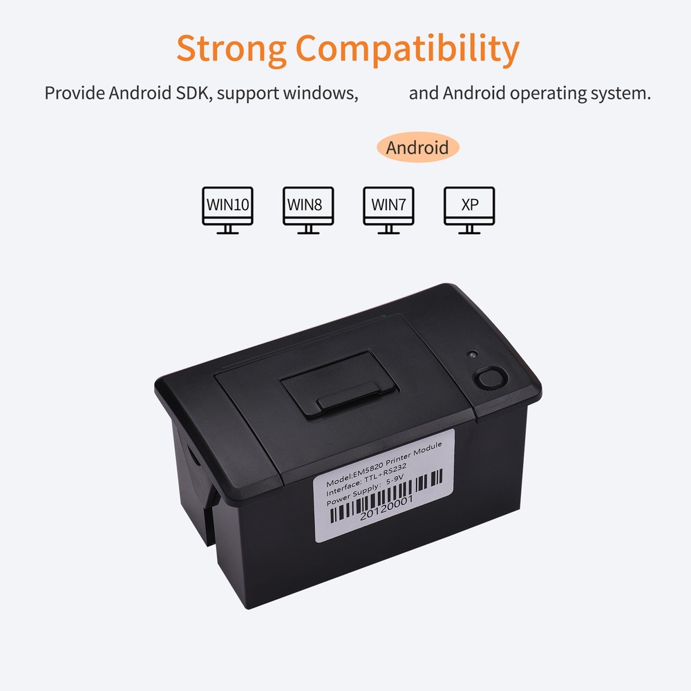58MM Embedded Thermal Receipt Printer Module SelfService Terminal Cash Register