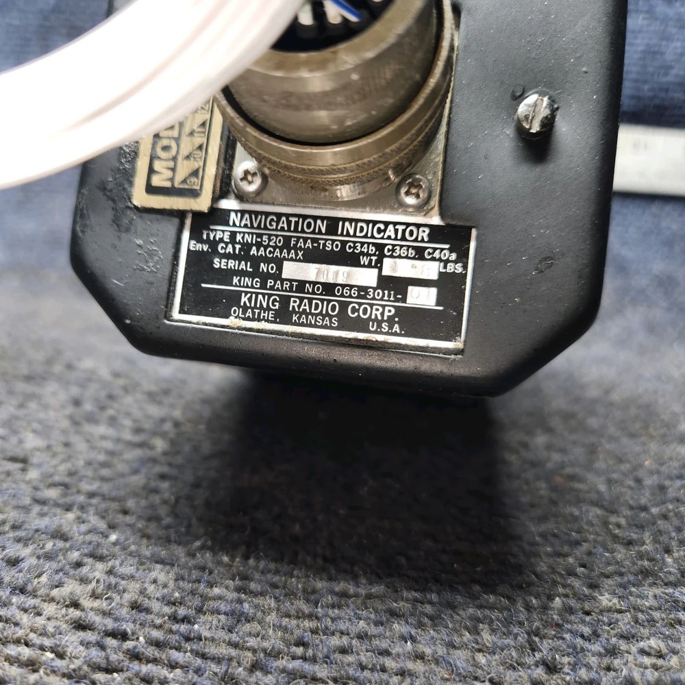 066-3011-01 | King KNI-520 | C172E | Navigation Indicator with Modifications