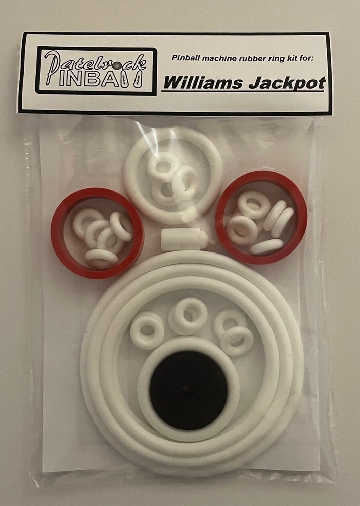 1971 Williams Jackpot Pinball Machine Rubber Ring Kit