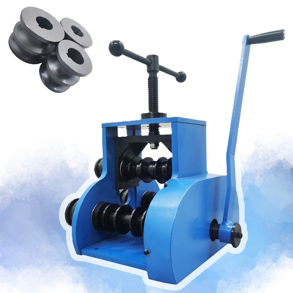 DH-SG Hand-Cranked Pipe Bender Square Pipe/Round Pipe Arc Bending Machine