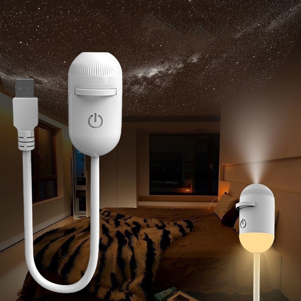 Star Projector USB Rechargeable Decorative Lamp LED Lamp Sky Projector Method