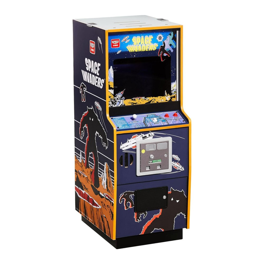 Numskull Quarter Arcades - Space Invaders Mini Arcade - 1/4 Scale Original ROM