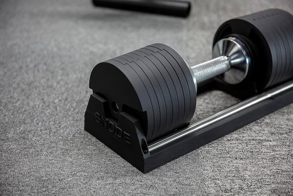 SNODE AD80 Drop Proof 80 lbs Adjustable Dumbbell Set -Adjustable