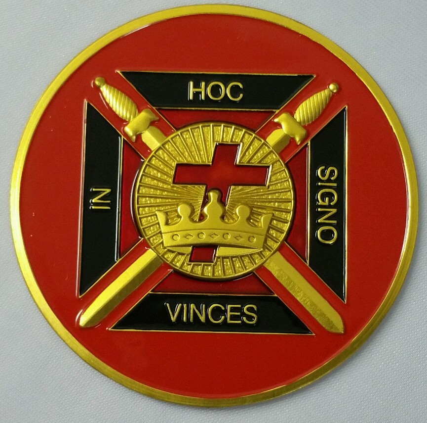 Freemason Knights Templar Car Emblem
